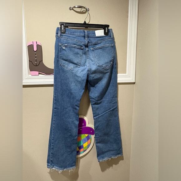 Pistola Blue Distressed Women Jeans - Picture 2 of 4